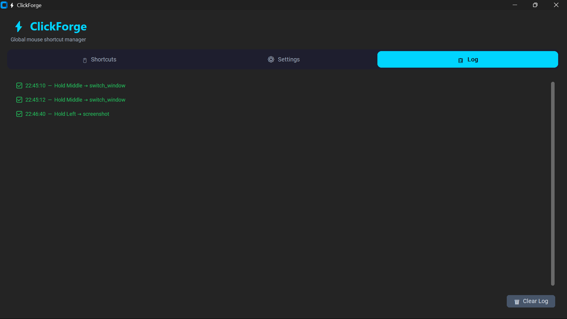Edit Shortcut
